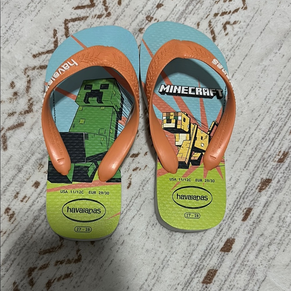 Havaianas Minecraft Flip Flops